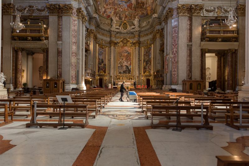 Completed Church Interior